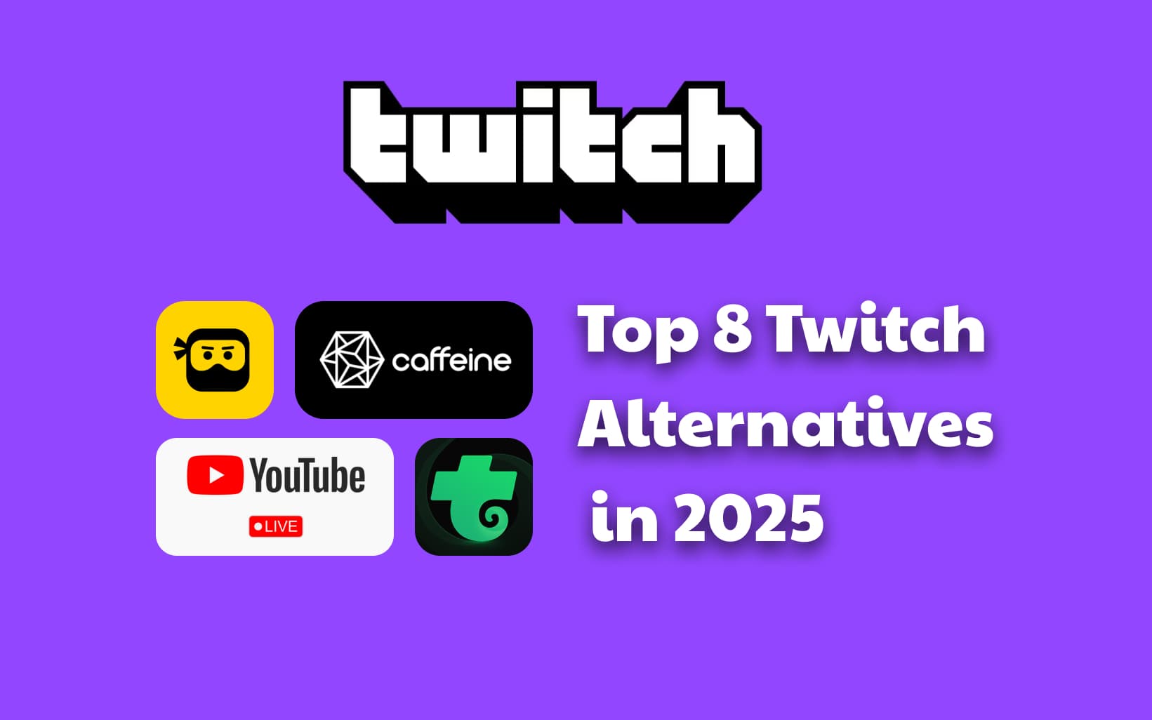 Top 8 Twitch Alternatives in 2025: Best Streaming Platforms Cover